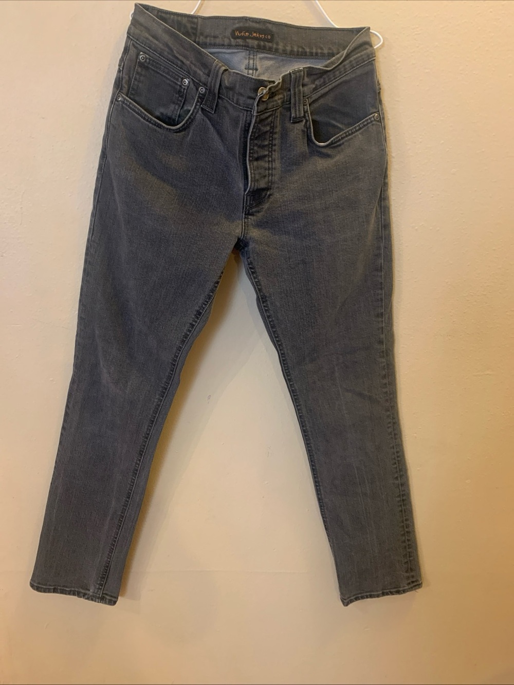 Nudie Jeans Slim Gray Denim